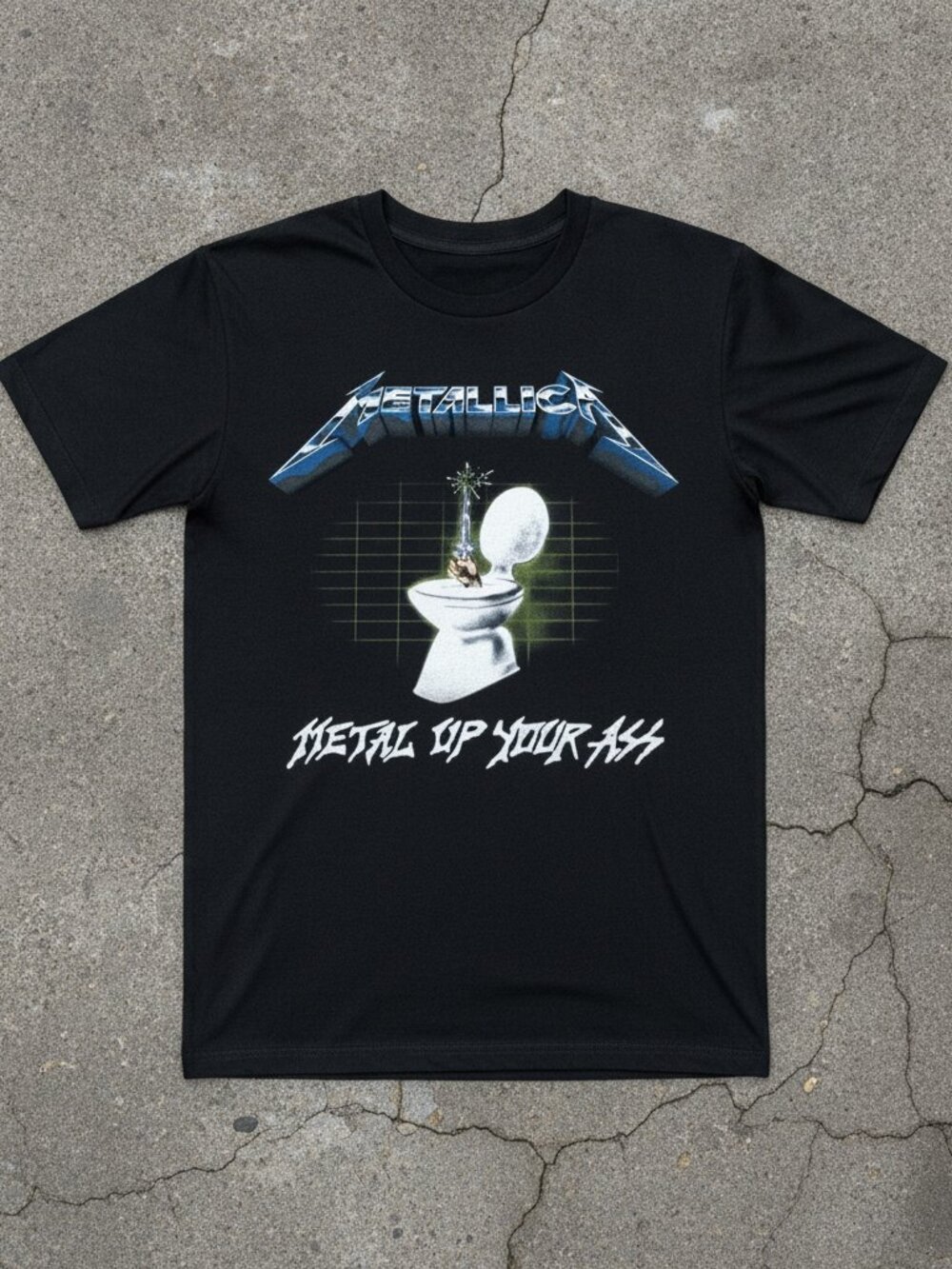 Metallica Graphic T-Shirt Black Metal Band Tee Vintage Rock Music Unisex Shirt